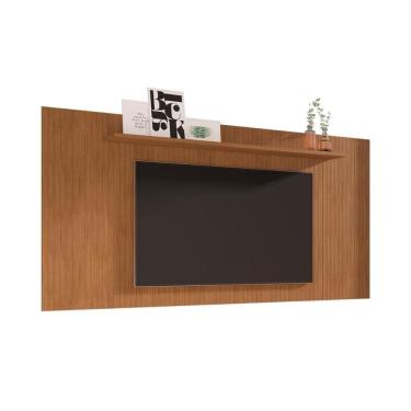 Imagem de Painel Siena Baixo 225 Sala Tv Até 70 Polegadas Frisado Cedro Cedro
