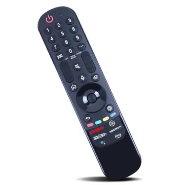 Imagem de AKB76039901 MR22GA Controle remoto IR de substituição adequado para LG OLED TV 2022 43UQ7070ZUD OLED65C2AUA OLED55B2PUA OLED55C2AUA OLED65A2AUA OLED65A2PUA OLED65B2PUA 50QNED888 0AQA 7 5UQ7590PUK (sem