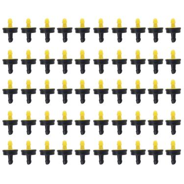 Imagem de Pressão de Fluxo Ajustável que Compensa o Emissor 50pcs do Gotejador Dos Sprinklers da Irrigação, para Plantas Longas da Fileira, Com Fluxo de água 4l/h
