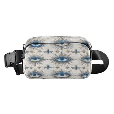 Imagem de Pochetes femininas e masculinas, bolsa de cintura, bolsa transversal, esportiva, corrida, caminhada, pochete para crianças, meninas, meninos, Multi 11, Medium