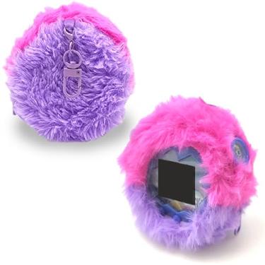 Imagem de LeoTube Plush Cover for Tamagotchi Paradise, Portable Protective Case with Zipper, 360-degree Full Protective (Purple Sky)