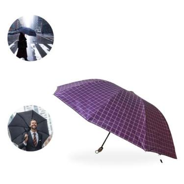 Imagem de Guarda Chuva Sombrinha Manual Reforçado Com Proteção UV - Agiani Shop,