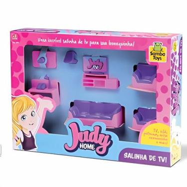 Imagem de Samba Toys Judy: Clínica, Pets e Casa Completa c/Acessórios, Home sala
