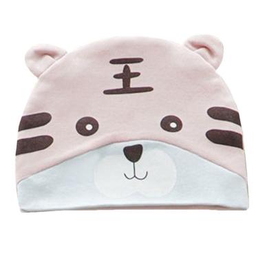 Imagem de Gorro Fantasia Para Bebê 17x14cm Urso Rosa