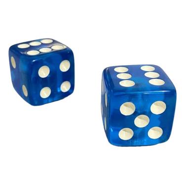 Imagem de Par De Dados Borboleta Para Bateria Azul Liverpool 11870