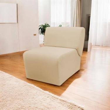 Imagem de Poltrona Decorativa Para Sala Manicure Consultório Escritório Zoe Sued