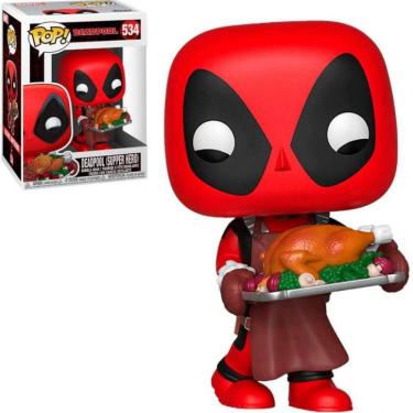 Imagem de Funko Pop Marvel 534 Deadpool Supper Hero