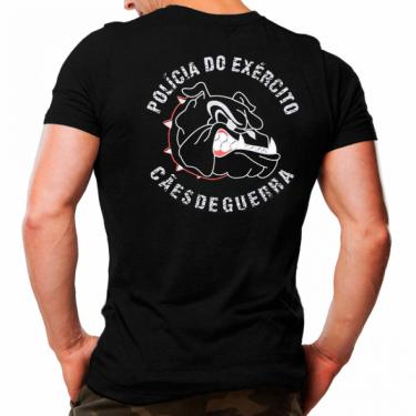 Imagem de Camiseta Militar Estampada Cães de Guerra