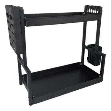 Imagem de Organizador Multiuso Metal | Design Moderno 2 Andares