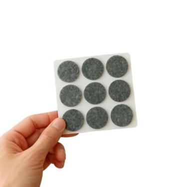 Imagem de Feltro Adesivo para Pés Sofá Mesa Cadeira Moveis Pé Protetor Piso(36 Peças Redondo)