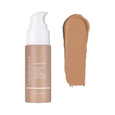 Imagem de Base Líquida Hidratante à Prova D'Água 30ml - Alta Cobertura para Sard