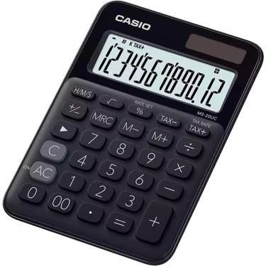 Imagem de Calculadora De Mesa Casio Ms20uc 12 Dígitos Preta
