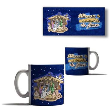 Imagem de Caneca Porcelana Natal Jesus Cristo Motivo Natal Menino 2 - Enjoy Shop