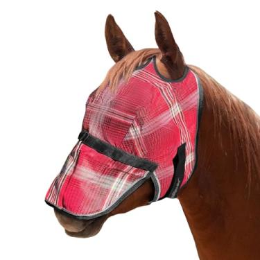 Imagem de Máscara mosca Kensington com teia e tamanho do nariz: G - média cor: 165 - Merlot