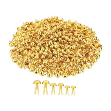 Imagem de Colaxi 300 peças de prendedores de papel, tachinhas para scrapbooking, acessórios para artesanato, alfinetes de pressão para confecção de cartões, Vários Tamanhos