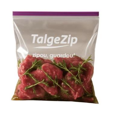 Imagem de Saco zip duplo 18x20cm c/14un - Talge