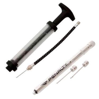 Imagem de Bomba De Ar Penalty Sac Dupla Ação + Calibrador De Bolas Penalty Modelo Caneta-Masculino