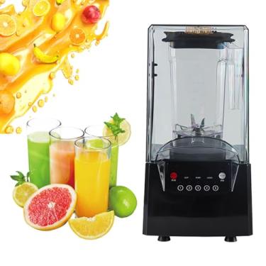 Imagem de Liquidificador Turbo Full - 2600W com Tampa Isolante Sonora, Painel Inteligente e 6 Lâminas para Smoothies, Nozes, Gelo e Frutas