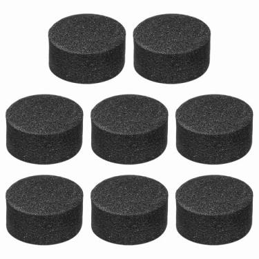 Imagem de Generic 8 peças de almofadas de pé com isolamento de alto-falante de um lado, base de espuma antiderrapante de 15 mm x 8 mm, base de absorção de choque, amplificador para alto-falante, sistema de som