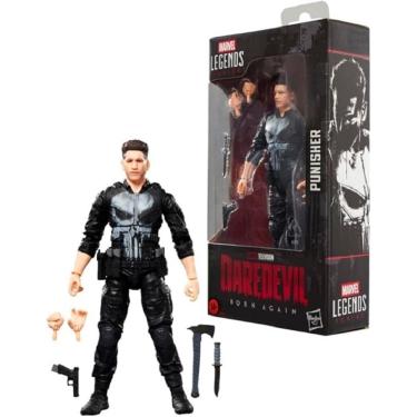 Imagem de Marvel Legends Series O Justiceiro Frank Castle - Daredevil: Born Again Punisher - Hasbro