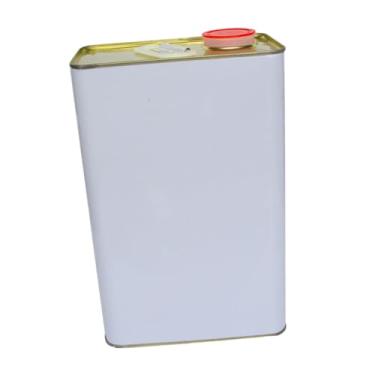 Imagem de Wswqop Lata de Tinta, Balde de Tinta Portátil Retangular Multiuso com Tampa, Recipiente de Armazenamento de Metal para Solventes, Vernizes E Projetos D, 4L