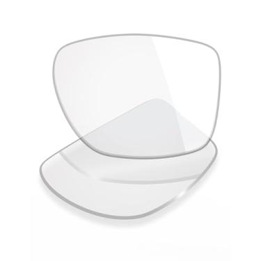Imagem de Mryok Lentes de reposição UV400 para óculos Oakley Chamfer Squared OX8143 54 mm, HD Polarized, proteção UV, resistente a impactos e ajuste perfeito - HD Clear