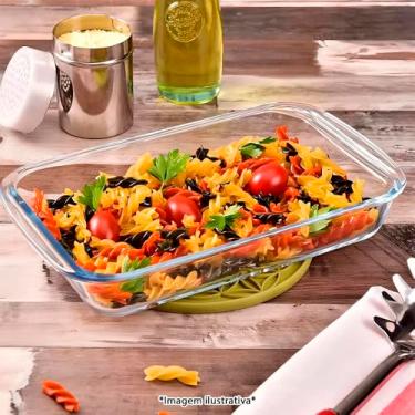 Imagem de Travessas de Vidro Retangulares Conjunto 3 Peças – Resistentes e Sofisticadas