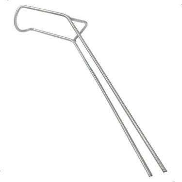 Imagem de Suporte De Vara De Pesca Argola Fixa De Aço Reforçado Mini - Summer, S