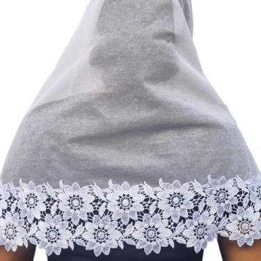 Imagem de Véu ccb marlene congregação cristã no brasil - Véus da Fer, Branco, Qu