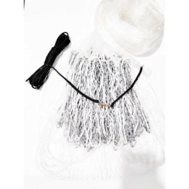 Imagem de Tarrafa corrente , fio 0.50 de 15 metros de roda malha 7 - Md pesca 