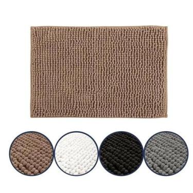 Imagem de Tapete Banheiro Antiderrapante Microfibra 50x70 Bolinha Cores Joy Kapa