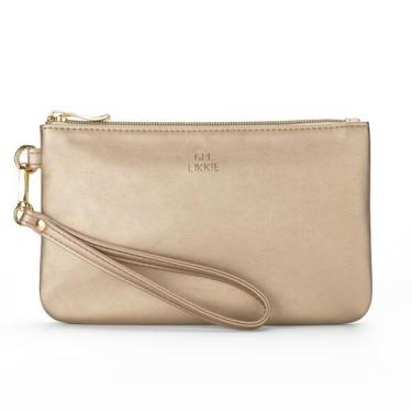 Imagem de Bolso de muñeca GM LIKKIE Likkie para mujer fiesta y graduación dorado