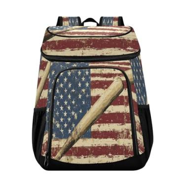 Imagem de CEBUGI Mochila térmica para taco de beisebol, impermeável, à prova de vazamento, térmica térmica, lancheira para praia, pesca, acampamento, piquenique, 36 latas