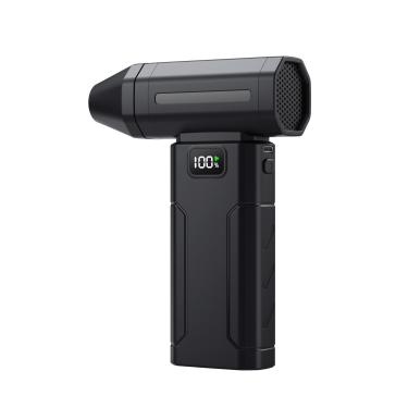 Imagem de AUXOM Soprador Portátil Turbo 100000RPM Recarregável USB-C Mini Ventilador Potente para Limpeza de Eletrônicos, Teclados, Carro, Casa e Escritório e para Acender Churrasqueira, Bateria 6000mAh