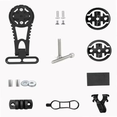Imagem de Dynwave Suporte universal para computador de bicicleta Out Front, suporte de extensão para câmera de ação e velocímetro em bicicletas de estrada.