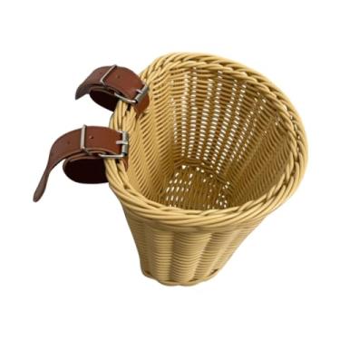 Imagem de Aymzbd Cesta de bicicletas infantis com tiras ajustáveis ​​portador de bicicleta de bicicleta de bicicleta cesta de bicicletas para piqueniques ao ar livre