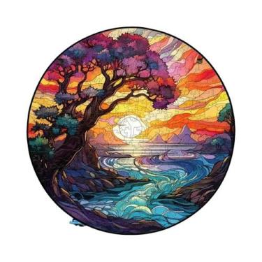 Imagem de Quebra-Cabeça De Madeira Em Forma De Cão Com Óculos, Jogo De Tabuleiro