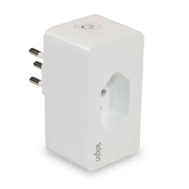 Imagem de Tomada Inteligente Wi-fi Elgin, Bivolt, 10a, Compativel Com Alexa E Google Assistente, 48plugwifi10