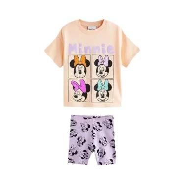 Imagem de Conjunto De Roupas Com Estampa Da Minnie Para Meninas, Camiseta De Man