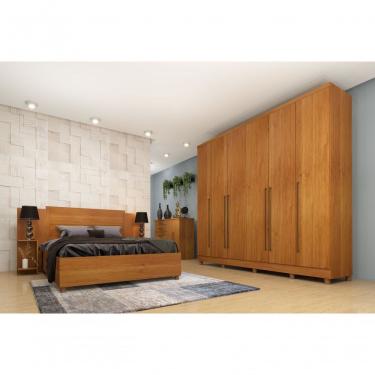 Imagem de Guarda Roupa Casal 6 Portas 8 Gavetas Sevilla Tcil Móveis Cinamomo