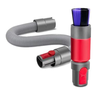 Imagem de Peças de reposição para aspirador de pó de extensão flexível com escova sem arranhões, compatível com Dyson V7 V8 V10 V11 V15 (2 peças)