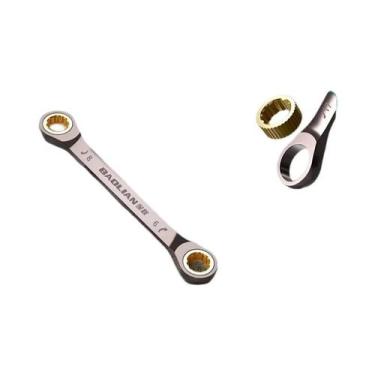 Imagem de Chave Torx De Dupla Utilização 6MM-27MM, Chave De Catraca Universal De