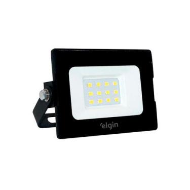 Imagem de Refletor Led Elgin 10W 6500K Preto