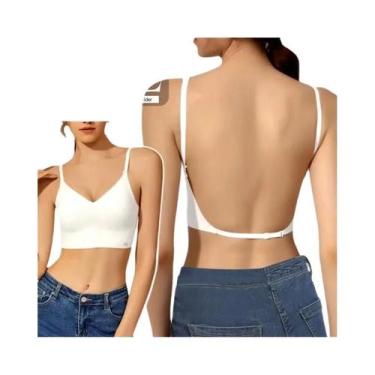 Imagem de Sutiã Invisível Push up Sem Alças Para Mulheres, Lingerie Transparente