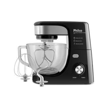 Imagem de Batedeira Planetária Philco PHP500P Turbo Glass Preta 700W