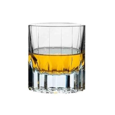 Imagem de x3anggyt5 Copos de uísque de cristal, copos de bourbon à moda antiga esculpidos com base pesada fina de 250 ml