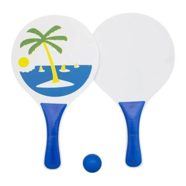 Imagem de Kit Frescobol Convoy Sport - Azul Único-Unissex