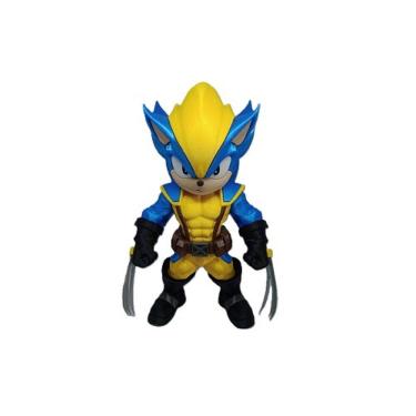 Imagem de Action Figure Sonic Wolverine - Peça Incrível