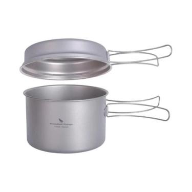 Imagem de Conjunto de panela de titânio Boundless Voyage com alças dobráveis pan
