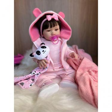 Imagem de Bebê Reborn Manu - Kit Completo Corpo Do Bebê Vinil